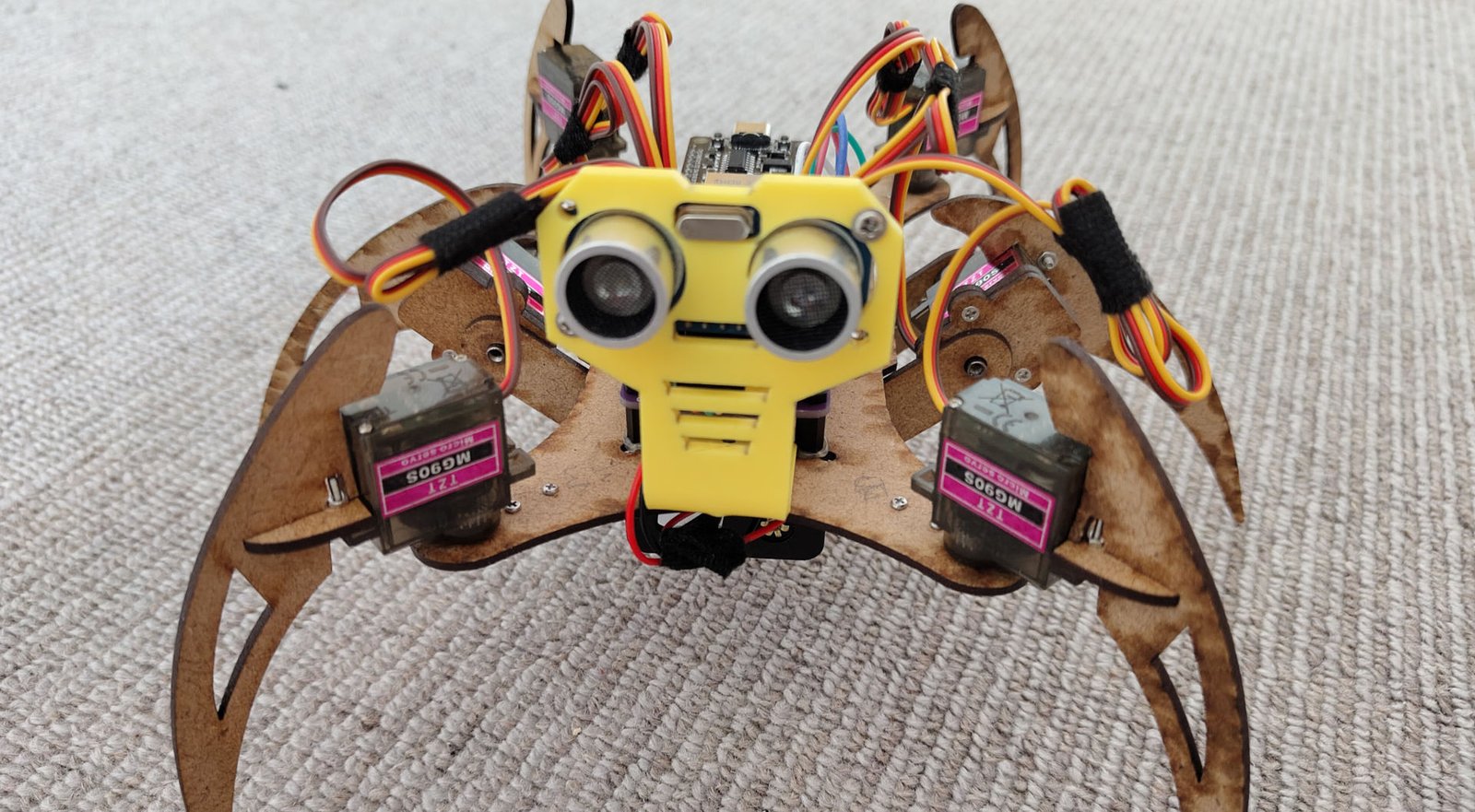 Hexapod robot. Advanced classes — hands-on robotics class