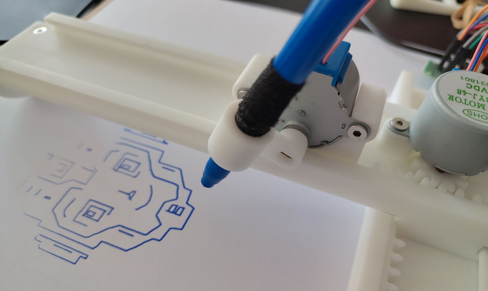 Plotter Lab. The Morning Set — hands-on robotics class